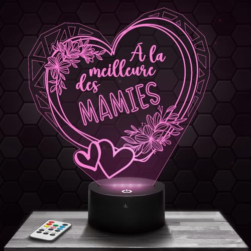 lampes texte mamie