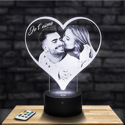 lampe coeur