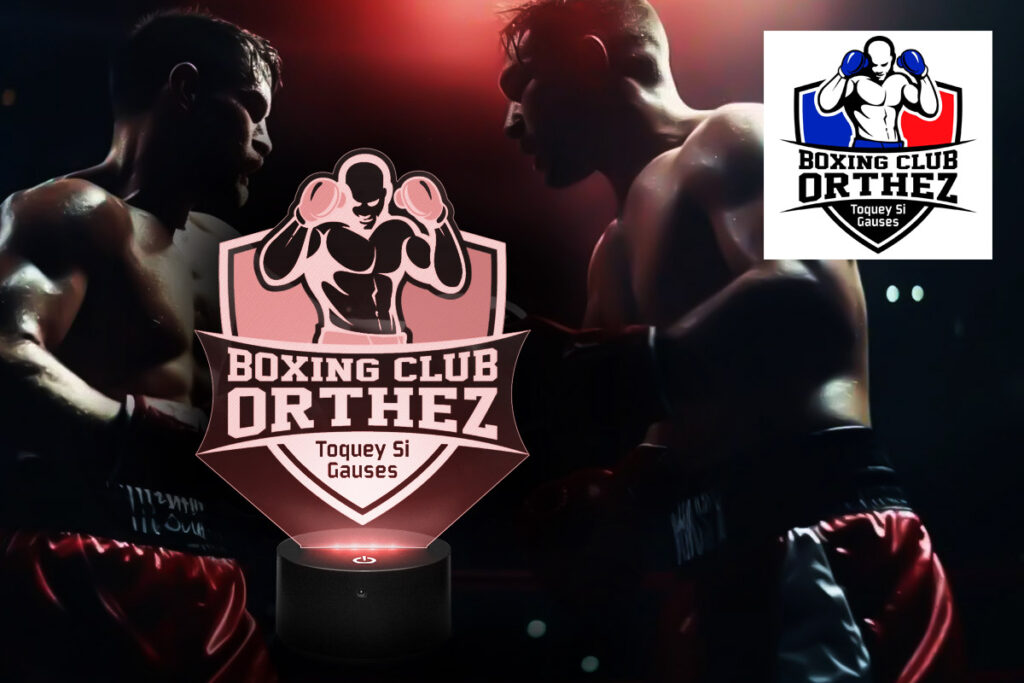 trophée club de boxe logo