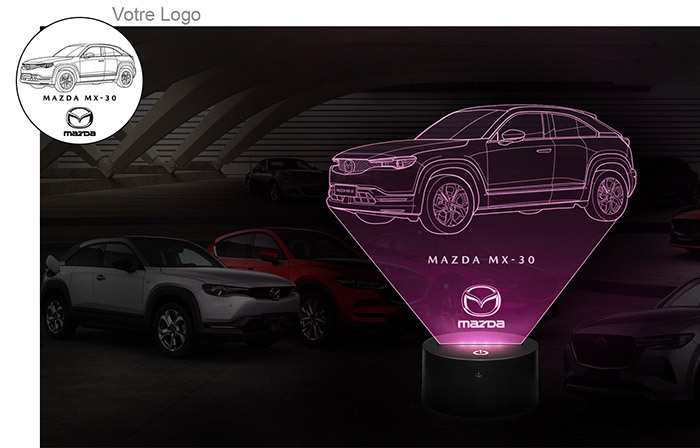 lampe logo voiture